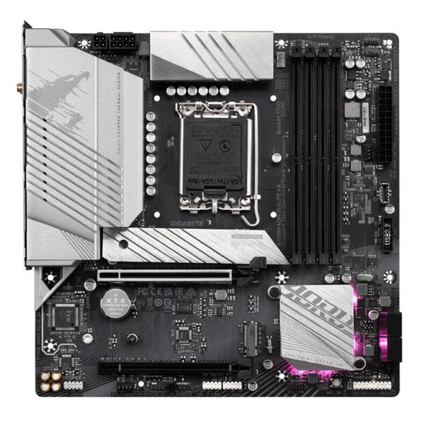 Placa base gigabyte b760m aorus elite ax 1700 matx 4xddr5 - Imagen 3