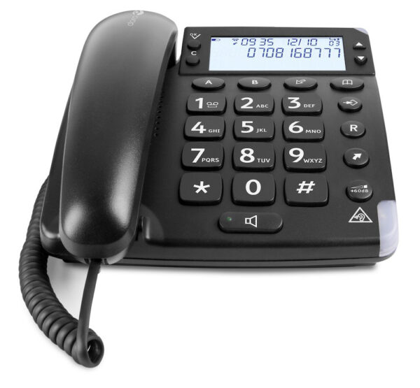 Telefono fijo doro magna black - negro - Imagen 2