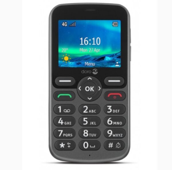 Telefono movil doro 5860 black - 2.4 pulgadas -  4g - negro - Imagen 2