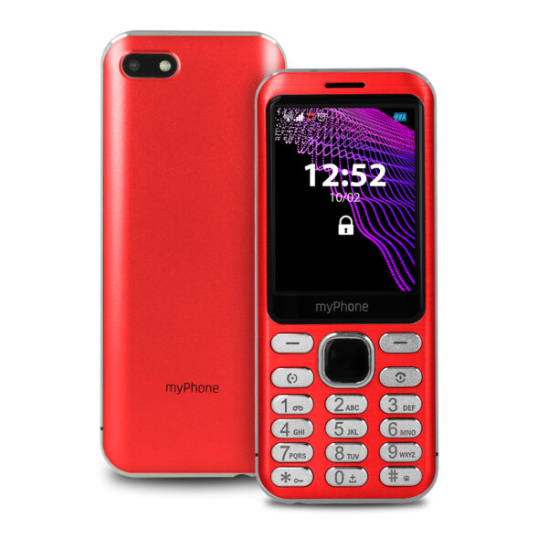Telefono movil myphone maestro red 2.8 pulgadas -  2mpx -  2g - rojo - Imagen 2