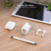 Cargador de pared tooq doble usb - c + usb a blanco 20w - Imagen 3