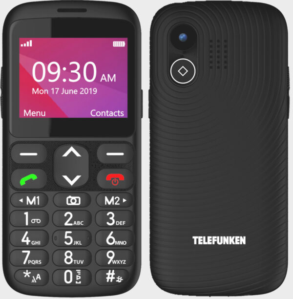 Telefono movil telefunken s520 senior phone - gps - 2.31 pulgadas - negro - Imagen 2