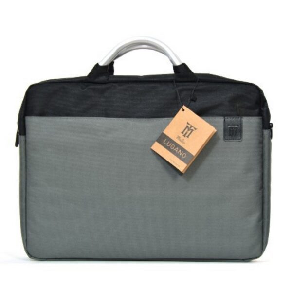 Maletin maillon business lugano 16 pulgadas gris - Imagen 2