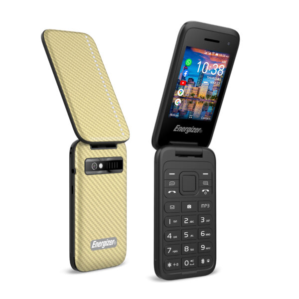 Telefono movil energizer e282scd - 4g - 2.8 pulgadas - diamond gold eu - dorado - Imagen 2