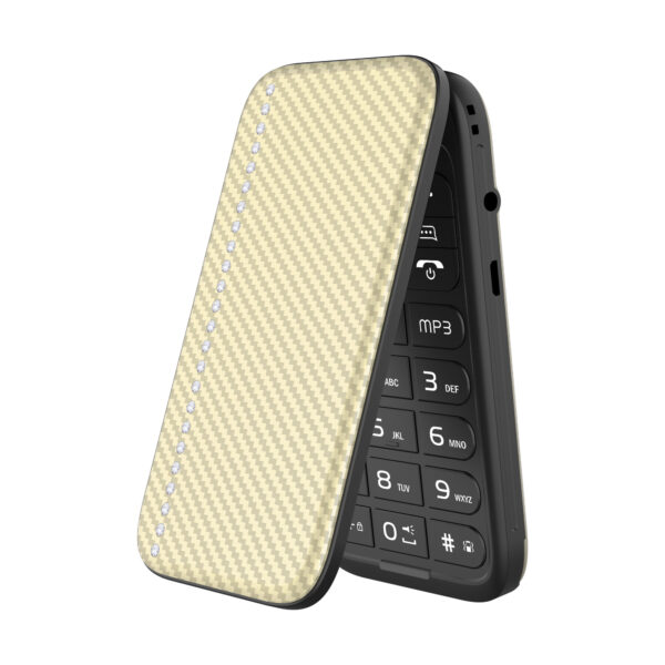 Telefono movil energizer e282scd - 4g - 2.8 pulgadas - diamond gold eu - dorado - Imagen 3