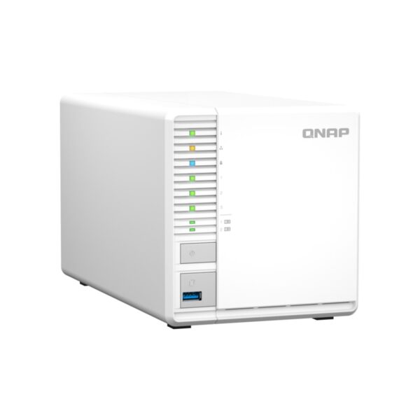 Servidor nas qnap ts - 364 - 8g 3 bahias n5095 blanco - Imagen 3