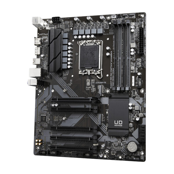 Placa base gigabyte b760 ds3h 1700 atx -  4 x ddr4 -  4 x sata -  1 x dp -  1 x hdmi -  4 x usb 2.0 -  1 x usb 3.2 -  1 x usb tipo c - Imagen 3