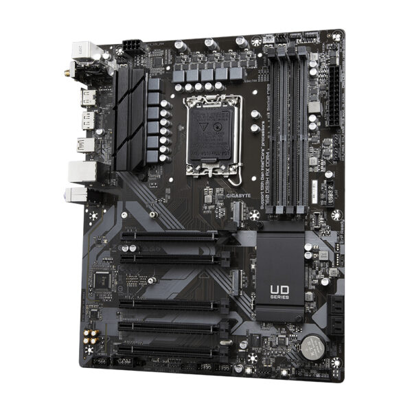 Placa base gigabyte b760 ds3h ax 1700 atx -  4 x ddr4 -  4 x sata -  1 x dp -  1 x hdmi -  4 x usb 2.0 -  1 x usb 3.2 -  1 x usb tipo c - Imagen 3