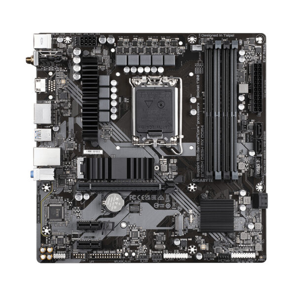 Placa base gigabyte b760m ds3h ax 1700 matx -  4 x ddr4 -  4 x sata -  3 x usb 3.2 -  2 x usb 2.0 -  1 x usb tipo c - Imagen 2