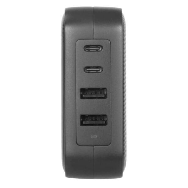 Cargador adaptador targus gan charger 100w 2 x usb 2.0 2 x usb tipo c - Imagen 2