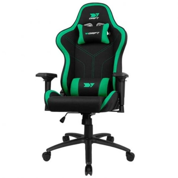 Silla gaming drift dr110 negro - verde - Imagen 2