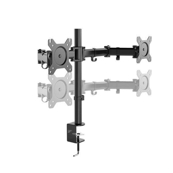 Soporte de mesa nox lite dual para monitores 13 pulgadas -  27 pulgadas carga maxima 8kg vesa 100 x 100 - Imagen 2