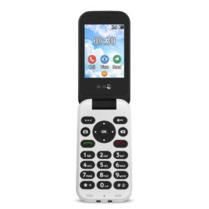 Móvil doro 7030  rojo y blanco