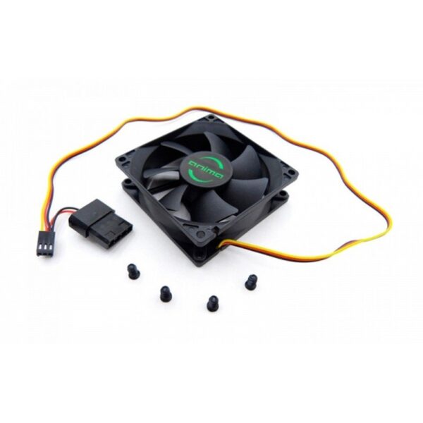 Ventilador auxiliar tacens aima 8cm 12db flux bearing - Imagen 2