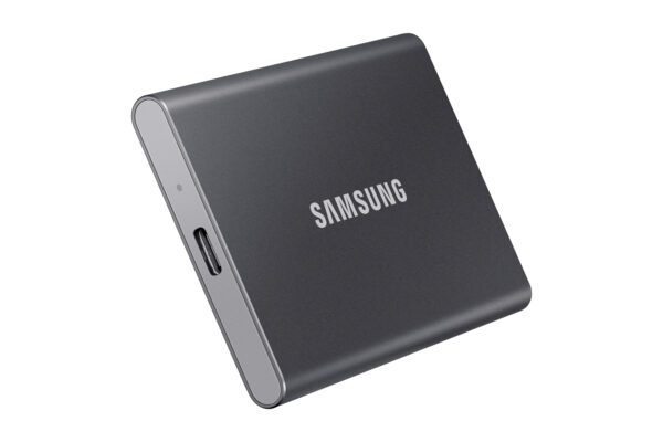 Disco duro externo ssd samsung 2tb pssd t7 nvme externo gris usb - c - Imagen 3