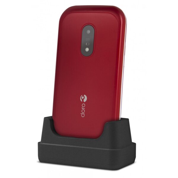 Telefono movil doro 6040 red - white - 2.8 pulgadas -  3mpx - rojo y blanco - Imagen 3