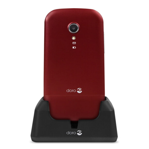 Telefono movil doro 2404 red white - 2.4 pulgadas -  0.3 mpx - rojo y blanco - Imagen 2