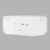 Phoenix k201 teclado ergonómico inalámbrico 2.4ghz blanco - Imagen 2
