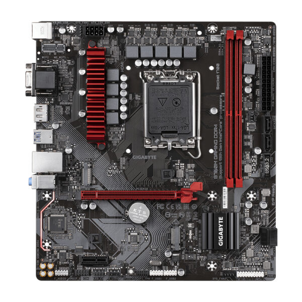 Placa base gigabyte 1700 gaming b760m ddr4 m - atx -  2x ddr4 -  4x sata - Imagen 2