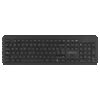 Teclado inalambrico qwerty phoenix k200 negro delgado