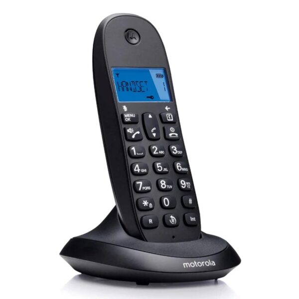 Telefono fijo inalambrico motorola c1001 cb+ negro - Imagen 2