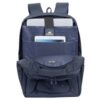 Mochila rivacase 8460 tegel eco para portatil 17.3 pulgadas azul oscuro - Imagen 3
