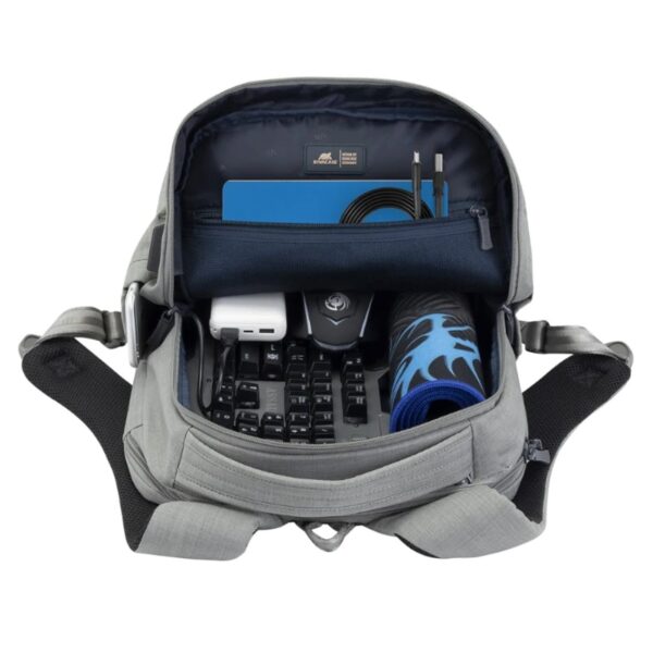 Mochila rivacase 8363 biscayne para portatil 15.6 pulgadas gris - Imagen 2