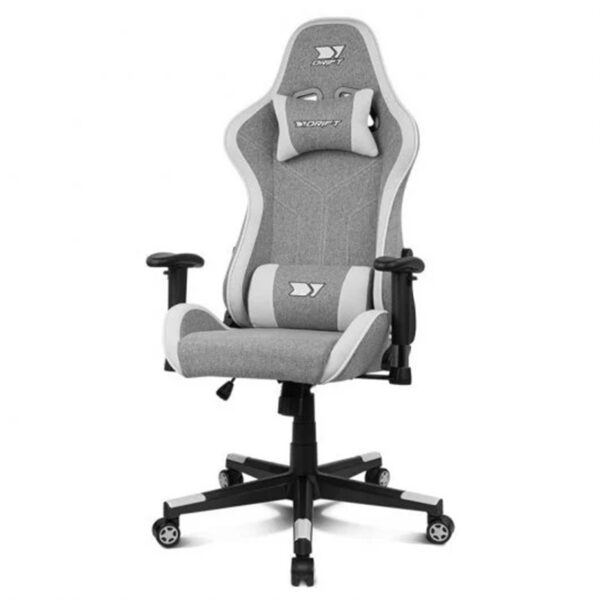 Silla gaming drift dr90 pro gris - blanca - Imagen 2