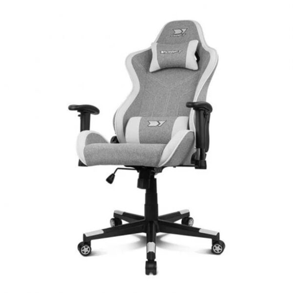 Silla gaming drift dr90 pro gris - blanca - Imagen 3