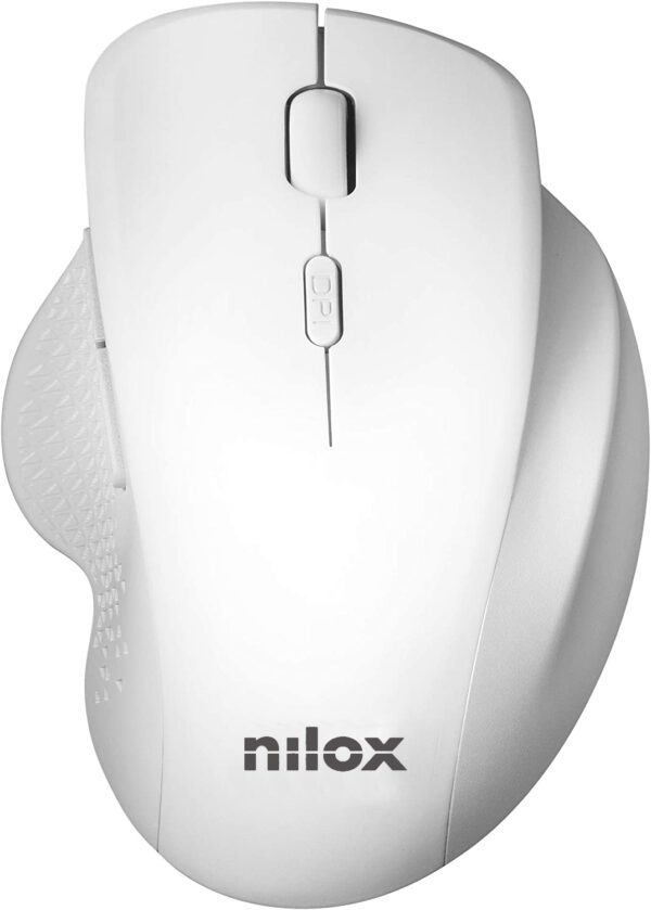 Mouse raton nilox wireless inalambrico 3200 dpi 2.4g blanco - Imagen 2