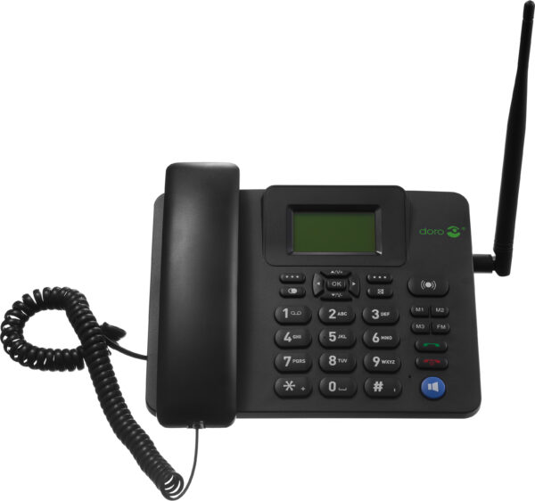 Telefono fijo doro 4100h 4g black - Imagen 2