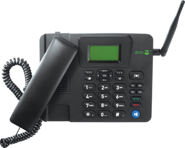 Telefono fijo doro 4100h 4g black - Imagen 3