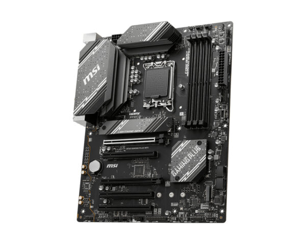 Placa base msi 1700 b760 gaming plus wifi atx -  4x ddr5 -  4x sata3 -  2x usb 3.2 -  1x usb tipo c -  4x usb 2.0 911 - 7d98 - 007 - Imagen 3