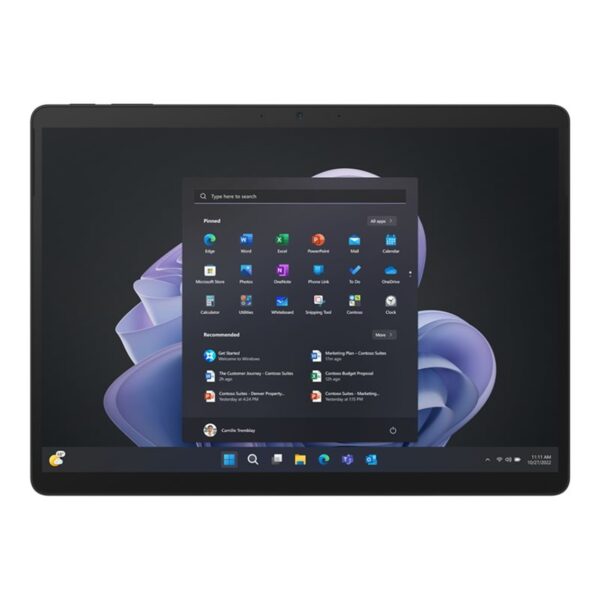 Portatil tablet microsoft surface pro 9 qia - 00023 grafito i5 - 1245u -  16gb -  ssd 256gb -  13 pulgadas -  w11p