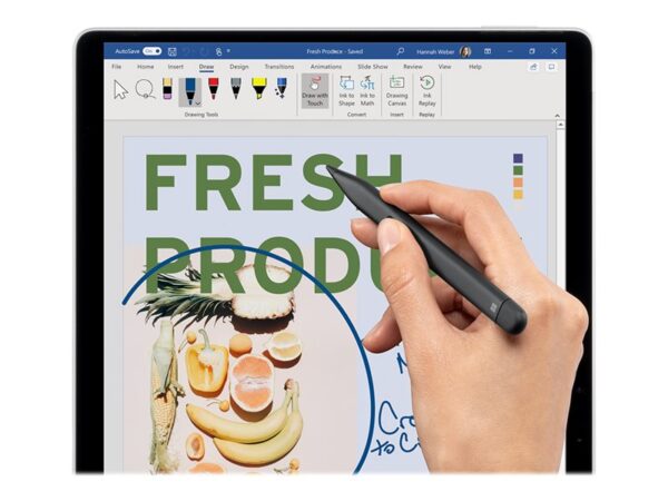 Lapiz digital microsoft surface slim pen 2 negro - Imagen 3