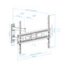Soporte de pared tooq para pantallas 37 pulgadas -  70 pulgadas - Imagen 2