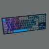 Teclado gaming royal pbt mecanico negro - Imagen 2