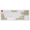 Teclado gaming royal pbt mecanico blanco - Imagen 2