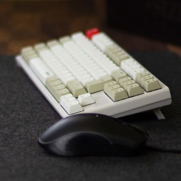 Teclado gaming royal pbt mecanico blanco - Imagen 8