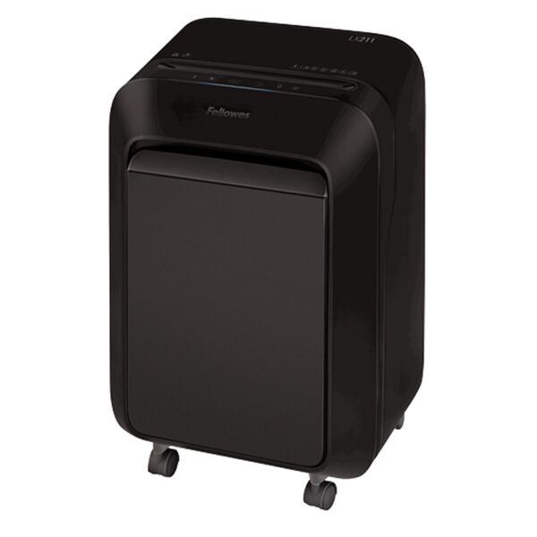 Destructora de papel fellowes lx211 negra microcorte 2x12mm - Imagen 2