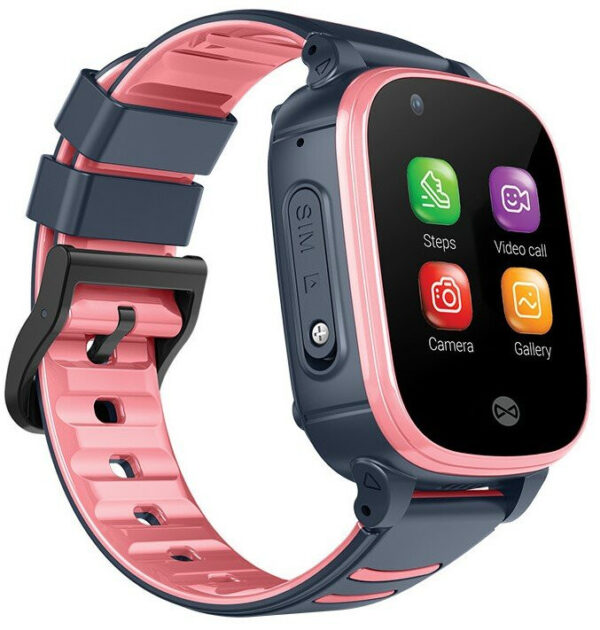 Reloj smartwatch forever look me kw - 500 4g color rosa negro - Imagen 3