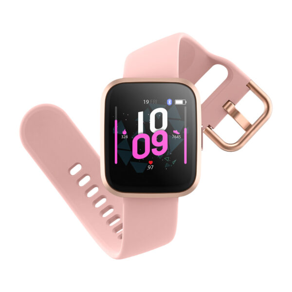 Reloj smartwatch forever forevigo 2 sw - 310 rose gold color oro rosa - Imagen 3