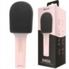 Microfono bluetooth forever bms - 500 con altavoz rosa - Imagen 2