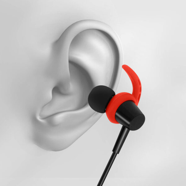 Auriculares bluetooth forever 4sport bsh - 400 red color rojo y negro - Imagen 3