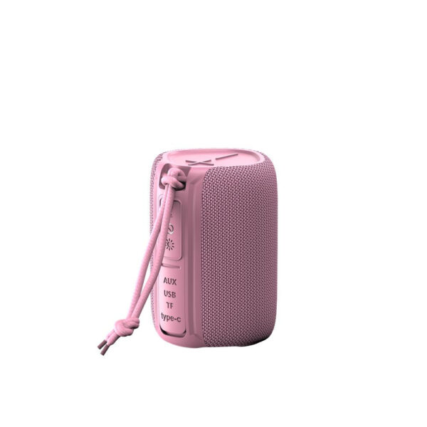 Altavoz bluetooth forever bs - 10 led pink color rosa - Imagen 2