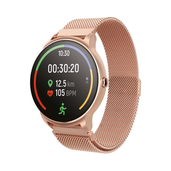 Reloj smartwatch forever forvive 2 sb - 330 rose gold color oro rosa - Imagen 2