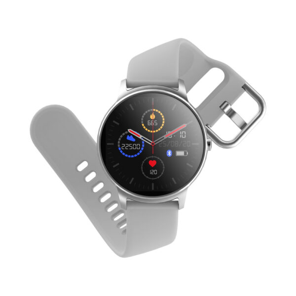 Reloj smartwatch forever forvive 2 sb - 330 silver color gris - Imagen 3