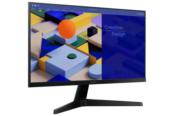 Monitor led 24 pulgadas samsung ls24c314eauxen ips - fhd - hdmi - vga - 75hz - 5ms - vesa 100 x 100 - Imagen 3