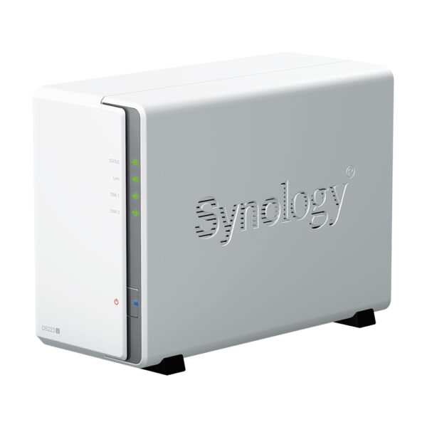Servidor nas synology disk station  ds223j 1gb 2 bahias raid ethernet gigabit - Imagen 3