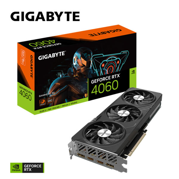 Tarjeta gráfica gigabyte rtx 4060 gaming oc 8gb gddr6 - Imagen 2